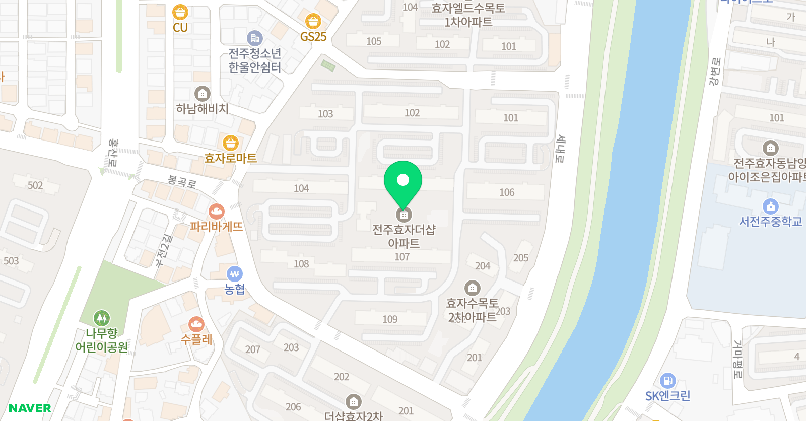 솔루니 포스코교습소 위치