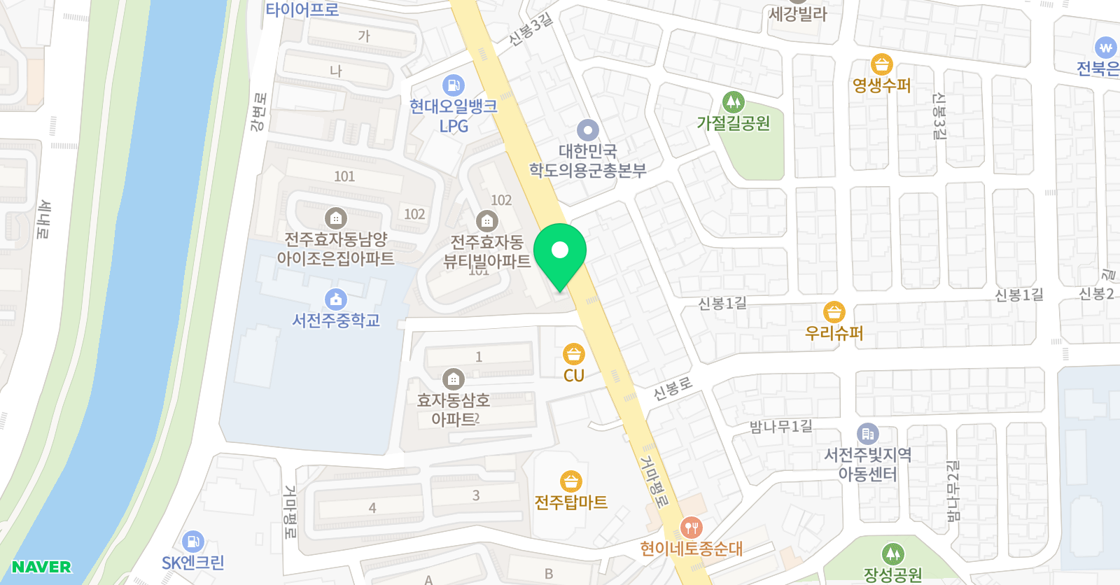 솔 피아노 위치