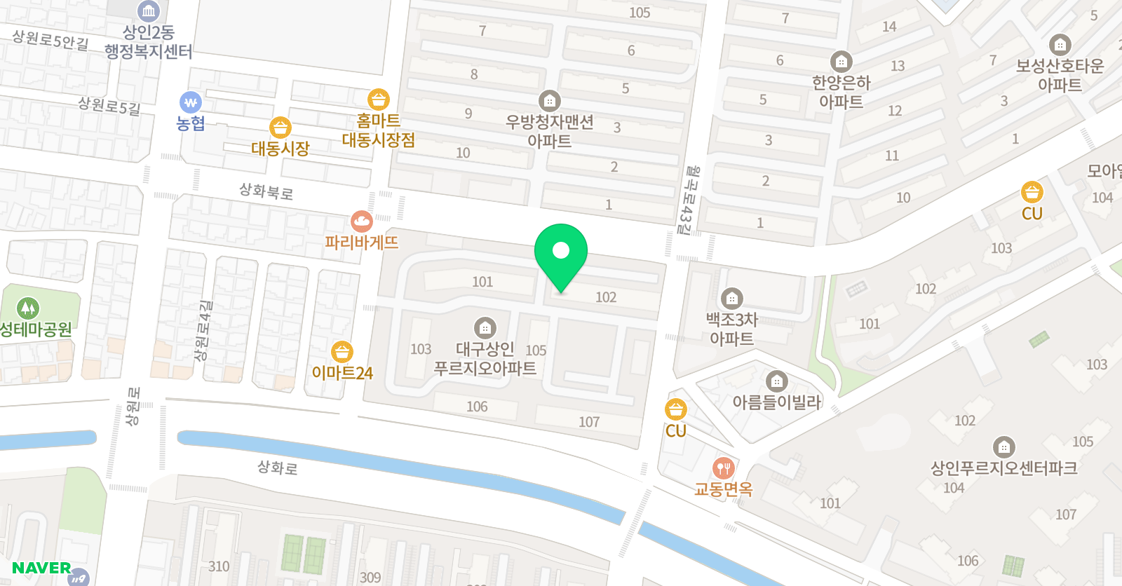 다비 수413수학교실 위치