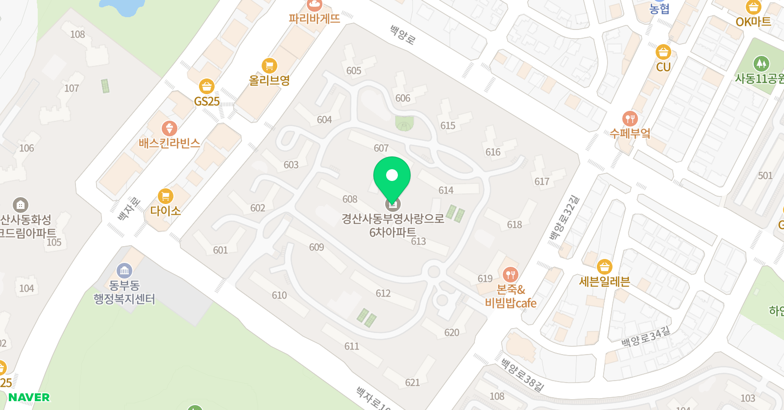 음악나무 피아노학원 위치