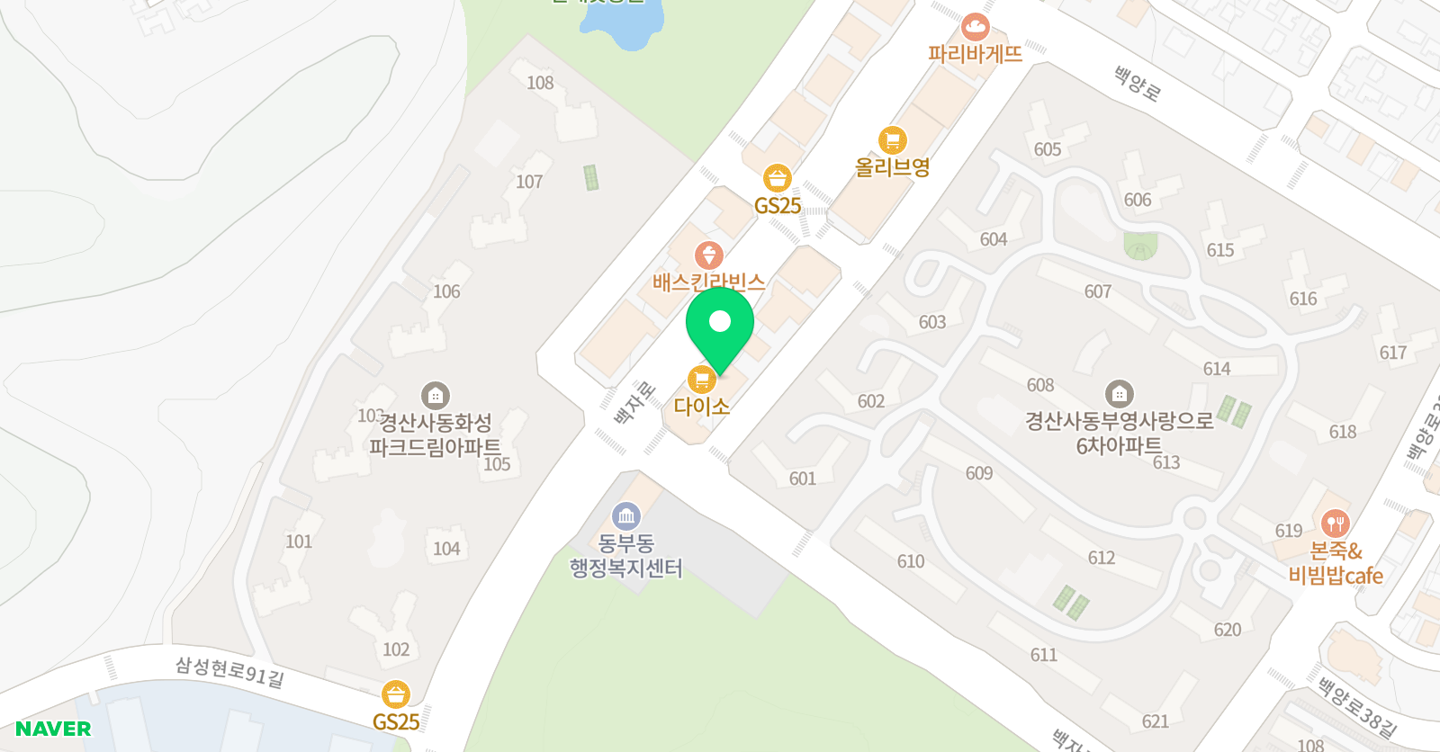 놀작끌레르 미술학원 위치