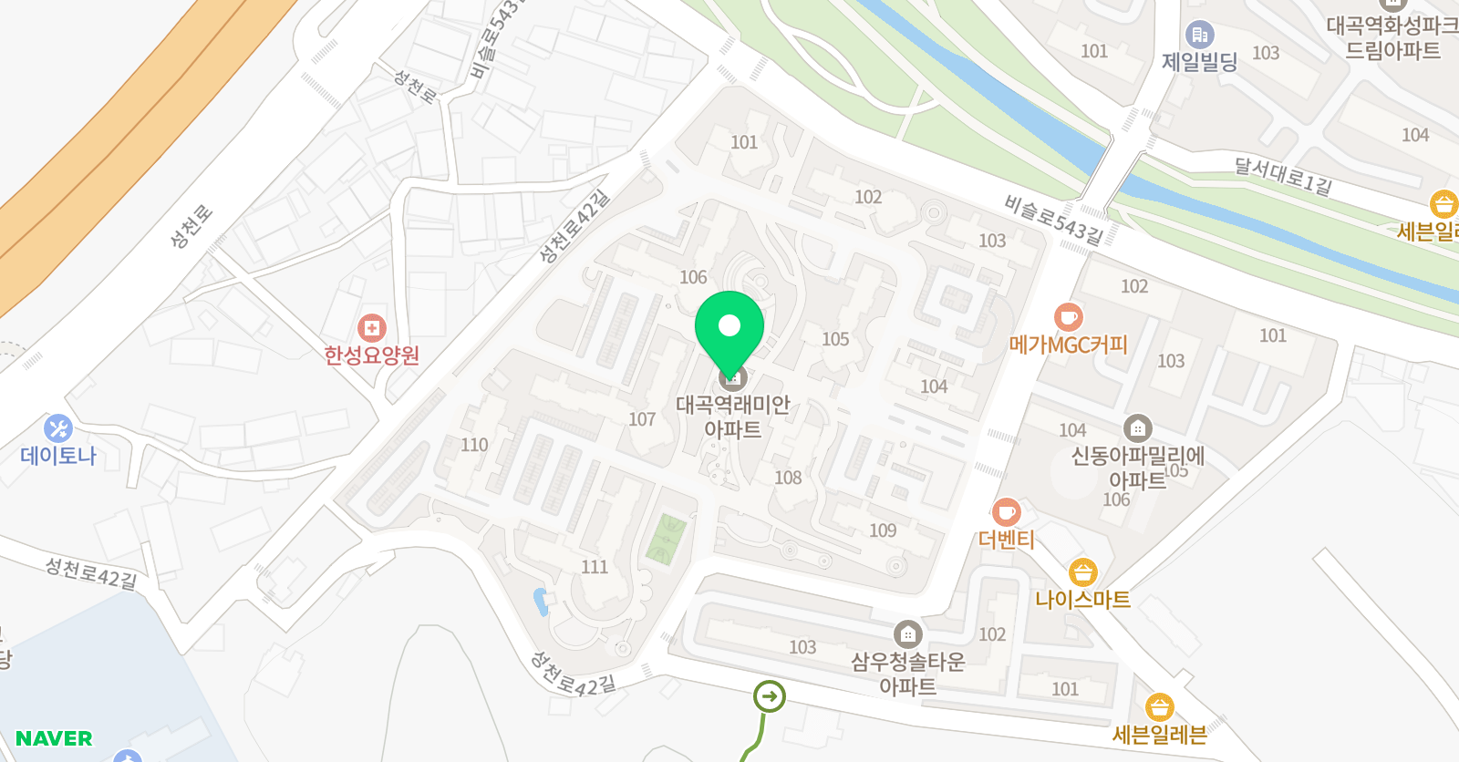 기탄사고력교실 대곡역래미안점 위치