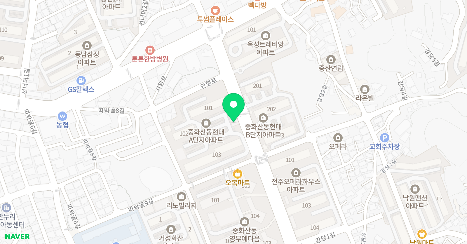 진실 피아노학원 위치
