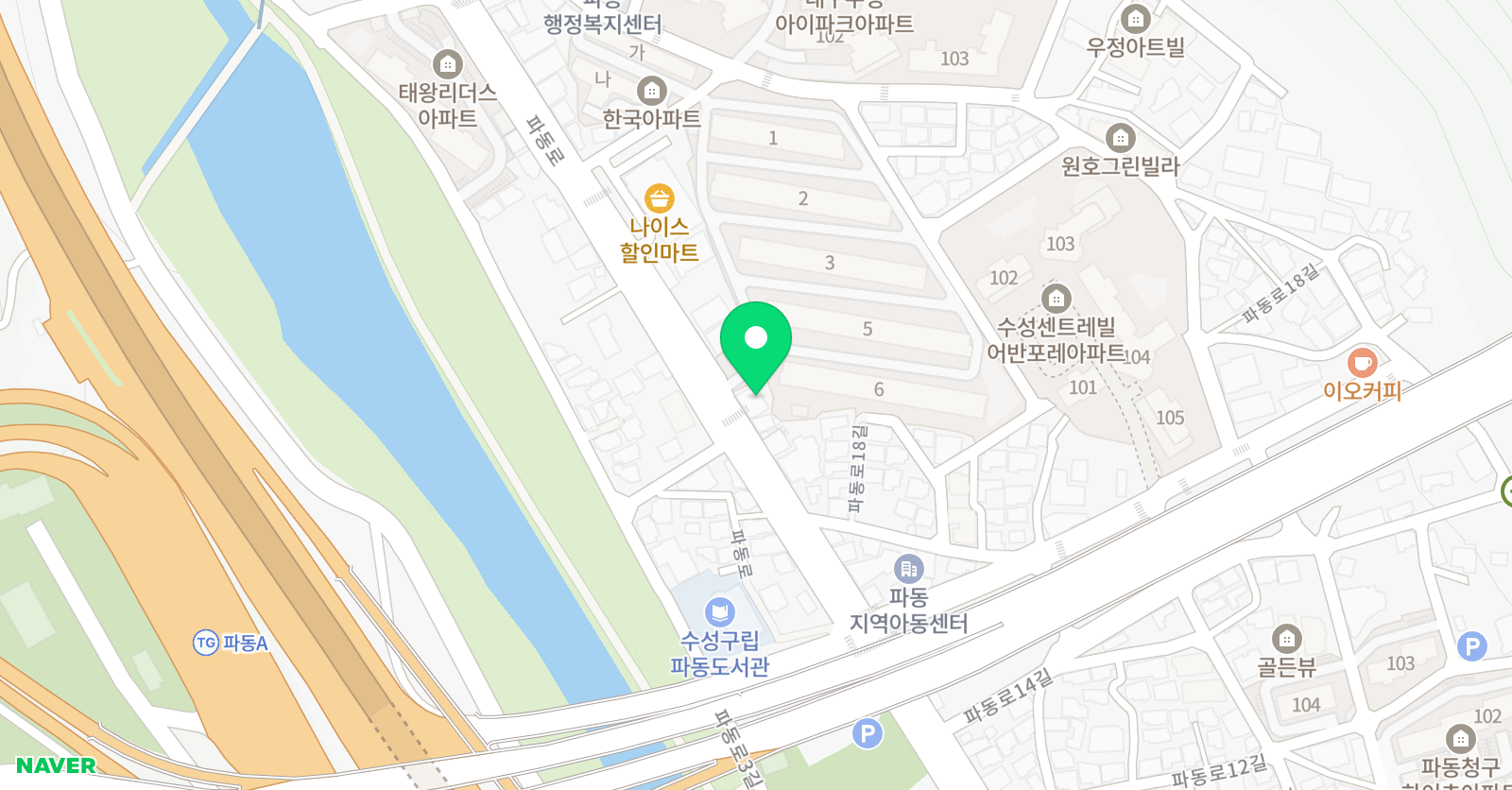 소리엘 피아노학원 위치