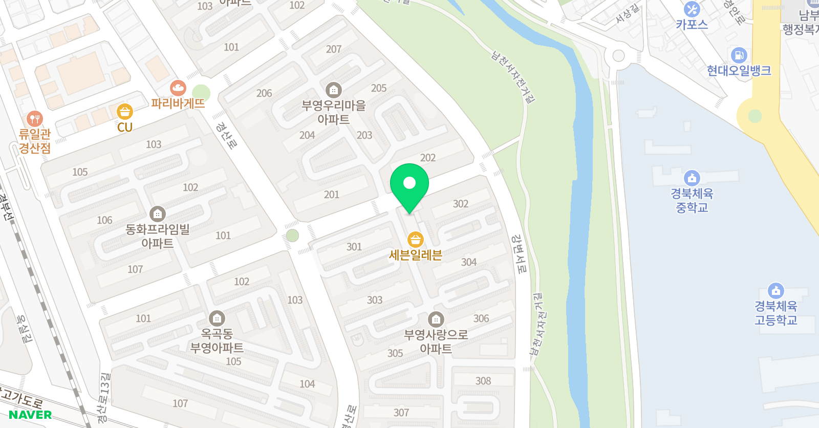 브레인드로 미술학원 위치