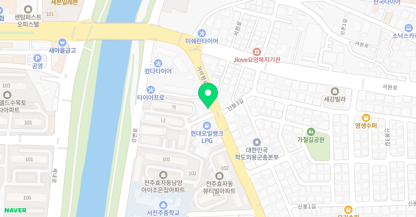 울림 음악학원 위치