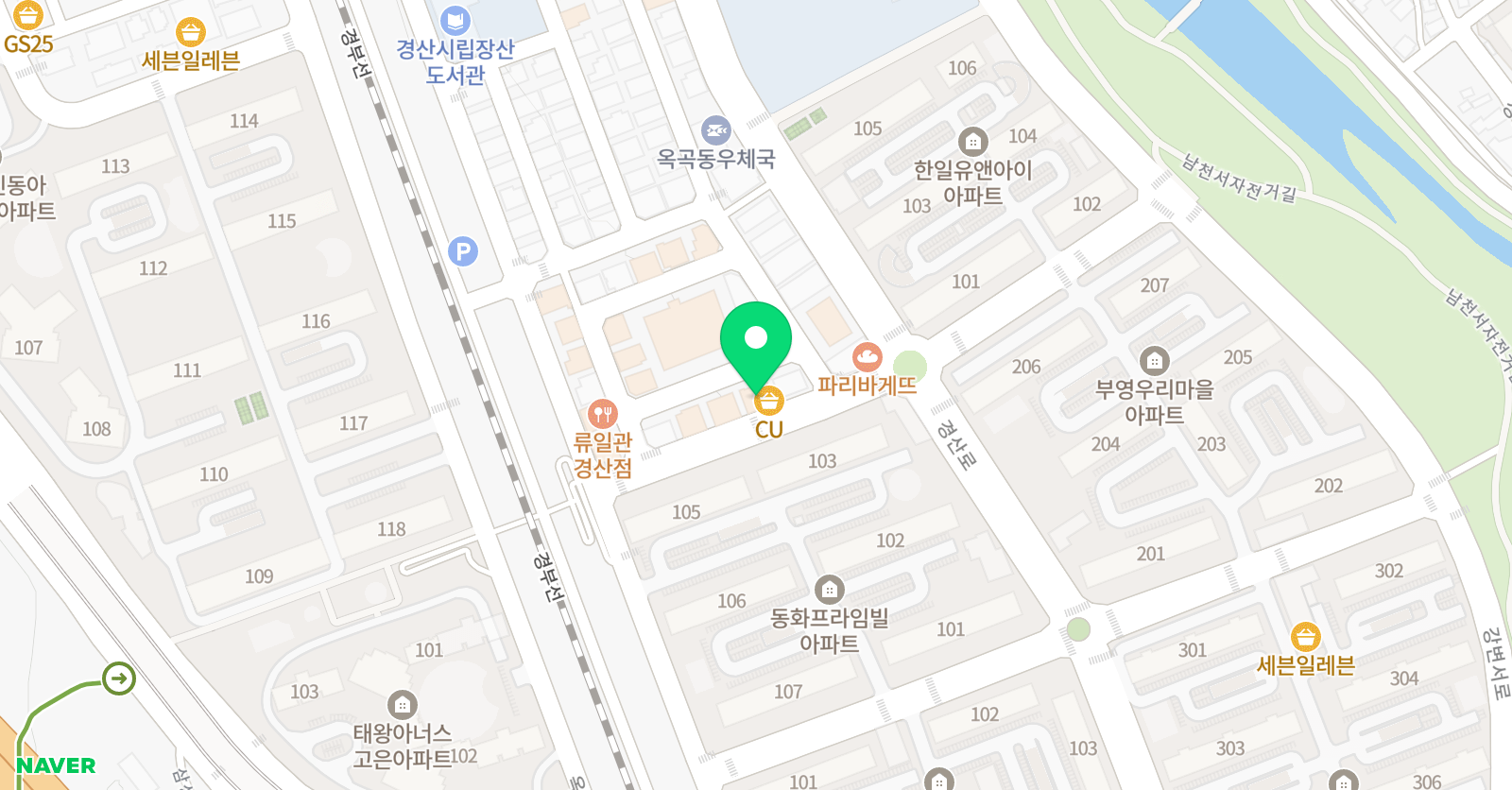 매스피릿 수학 학원 위치