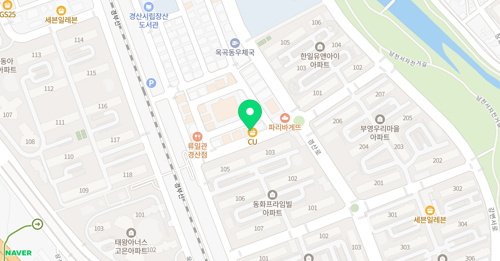 강철에프엠 수학학원 위치