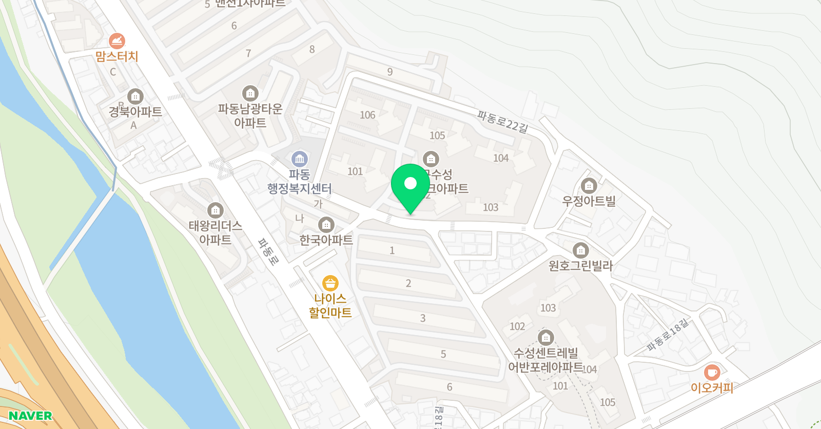 호호하하 사고력수학 위치