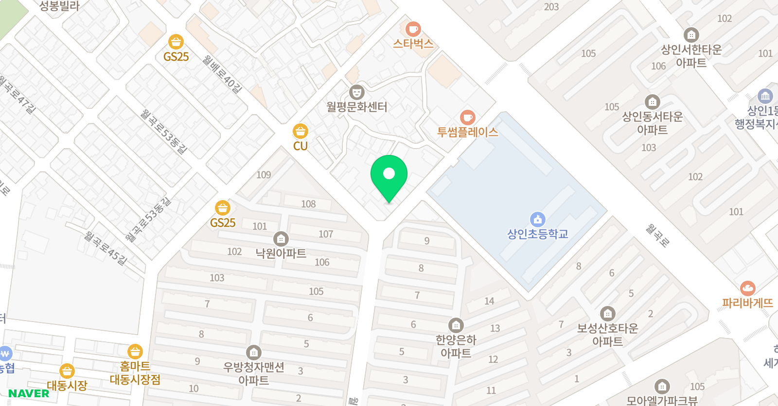 둘리음악학원 위치