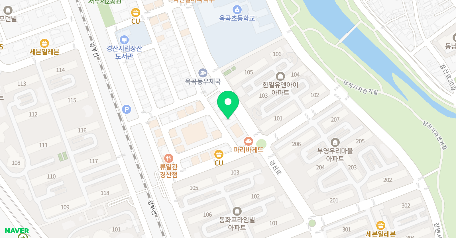 파머스 영어 윤쌤 수학 옥곡캠퍼스 위치