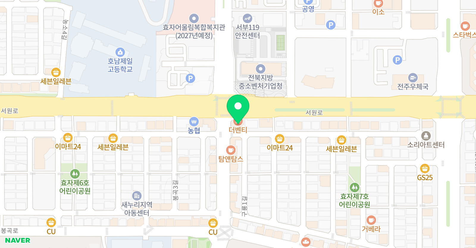 박춘호쏠패스 수학전문학원 위치
