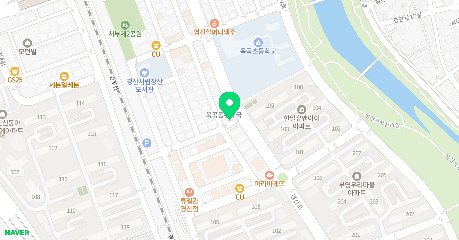 닥터박 수학학원 위치