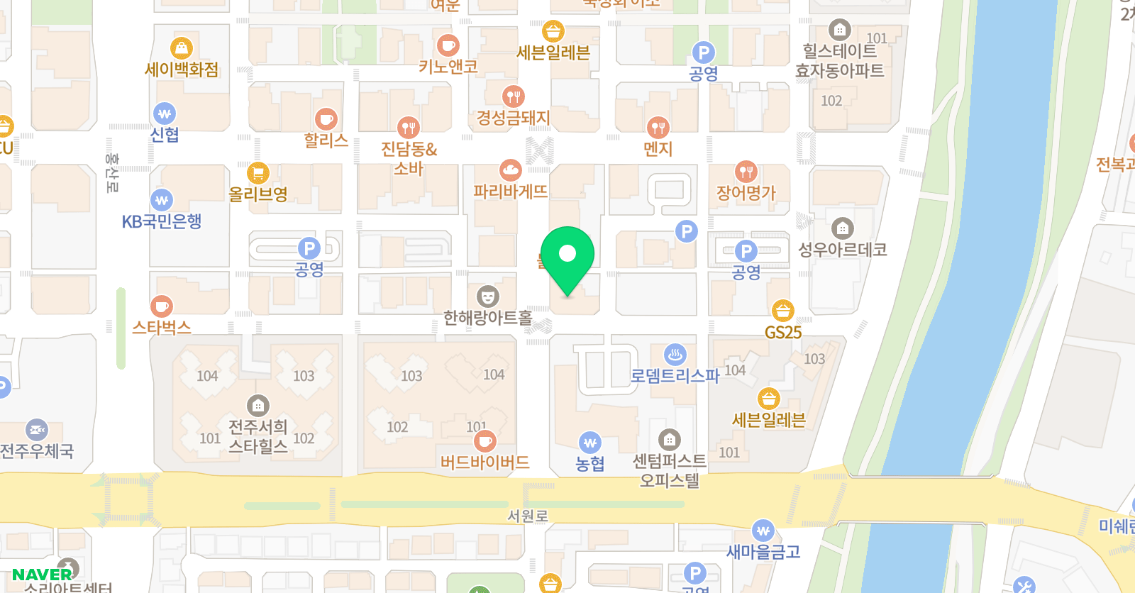멀티버스 댄스스튜디오 위치