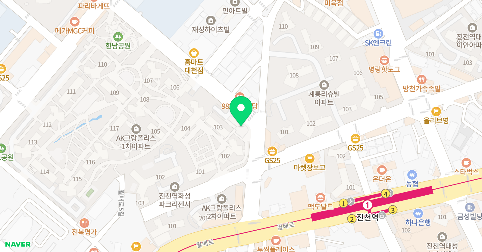 리틀뮤지션 음악학원 위치
