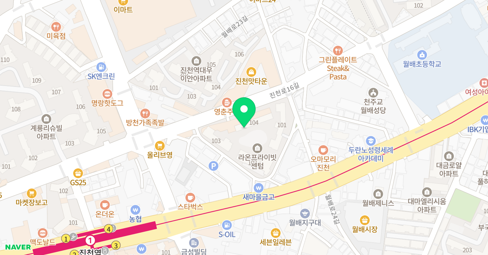 토리 미술교습소 위치