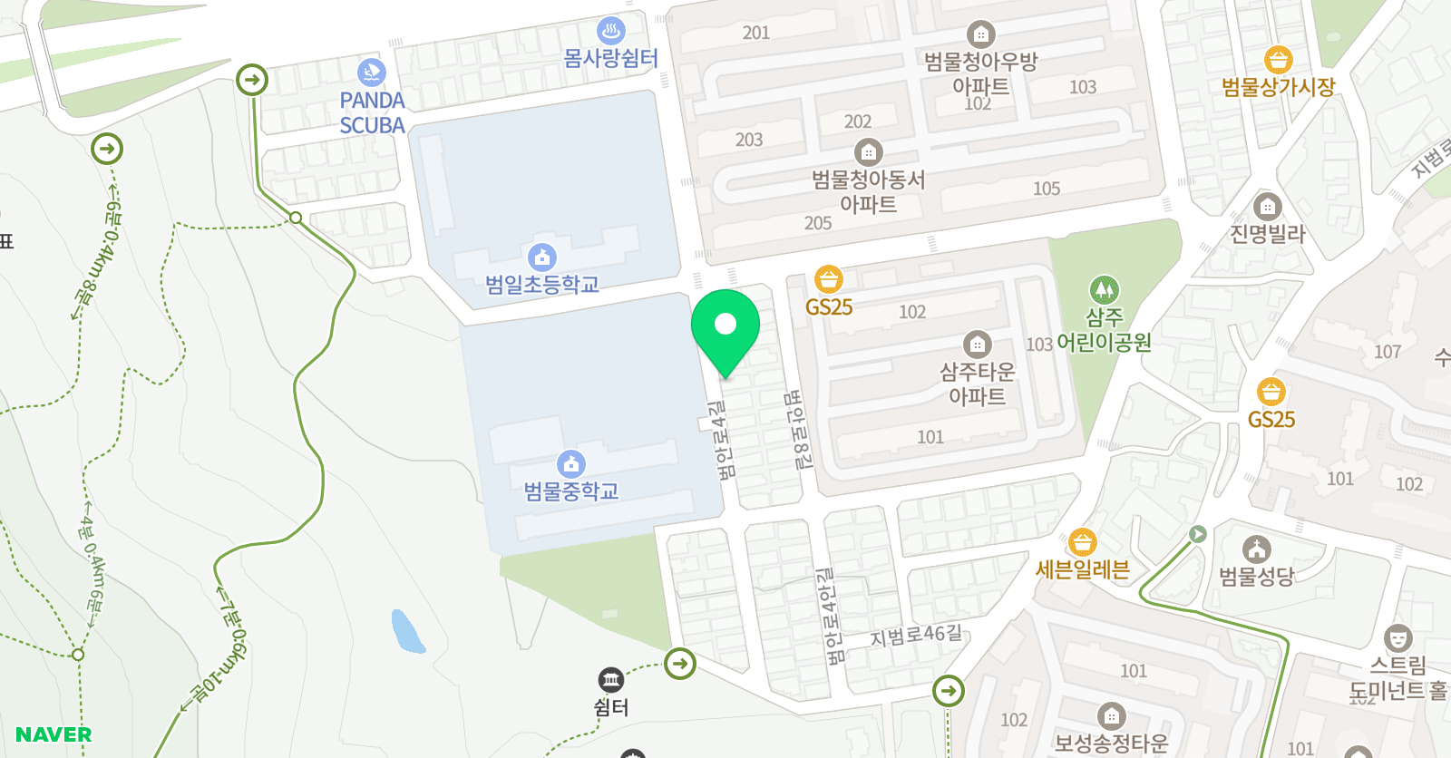리즈 영어교습소 위치