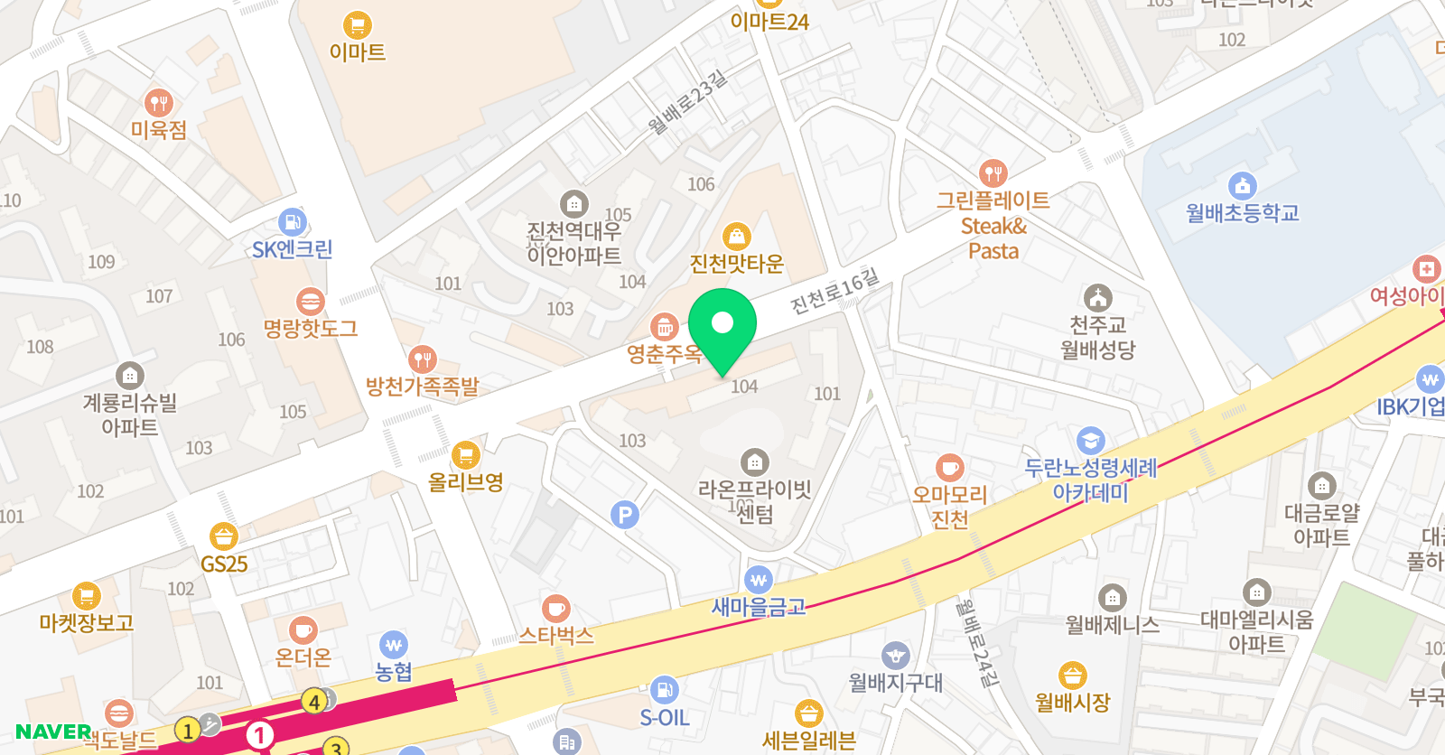 니만수학 위치