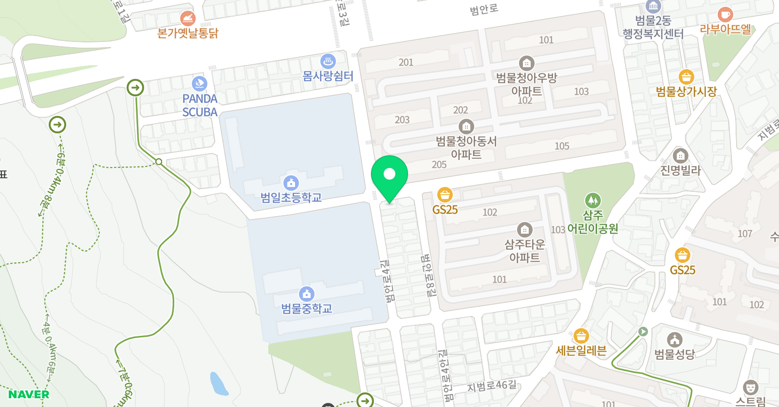리즌 수학교습소 위치