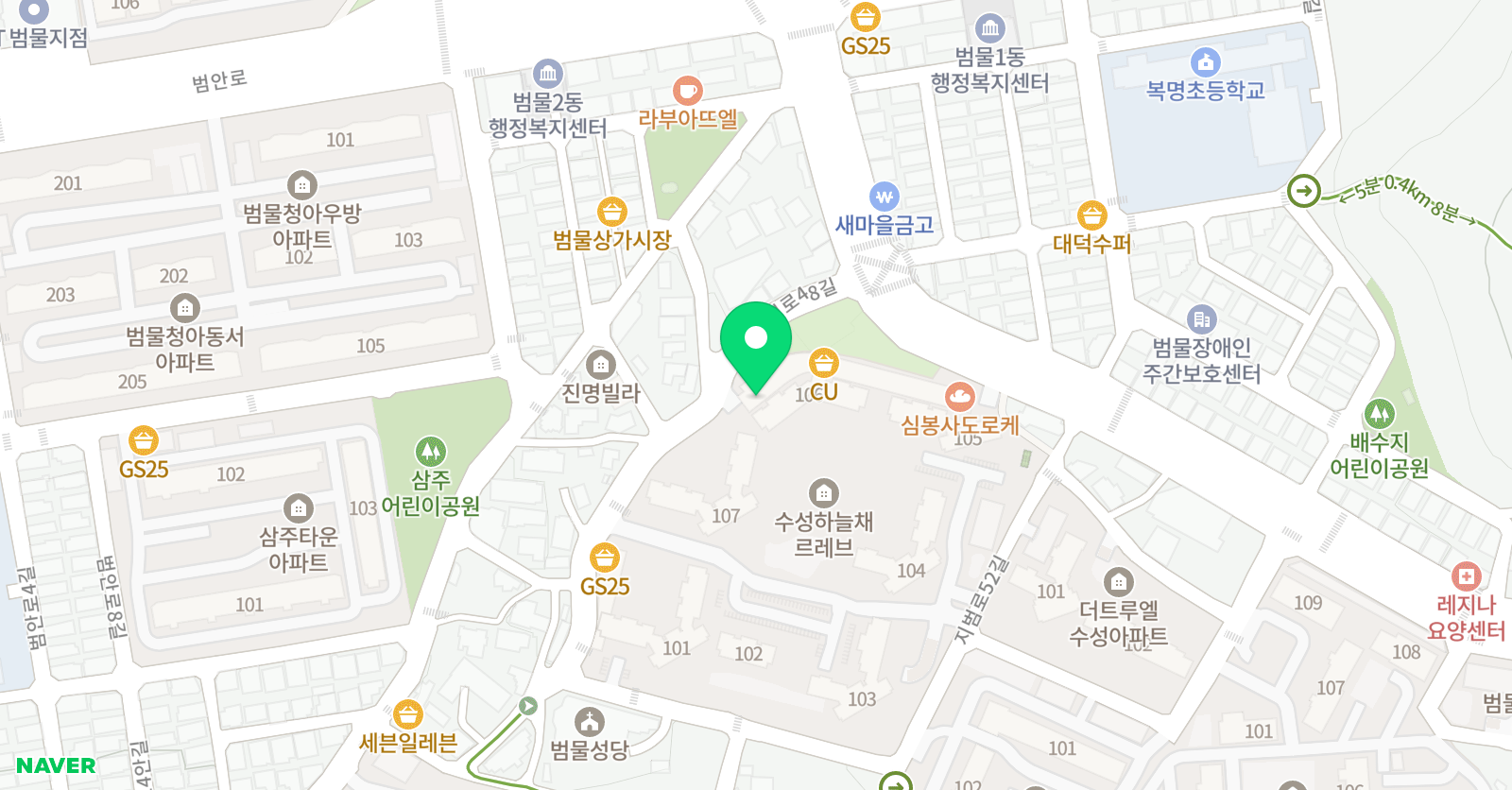놀작해바라기 미술교습소 위치