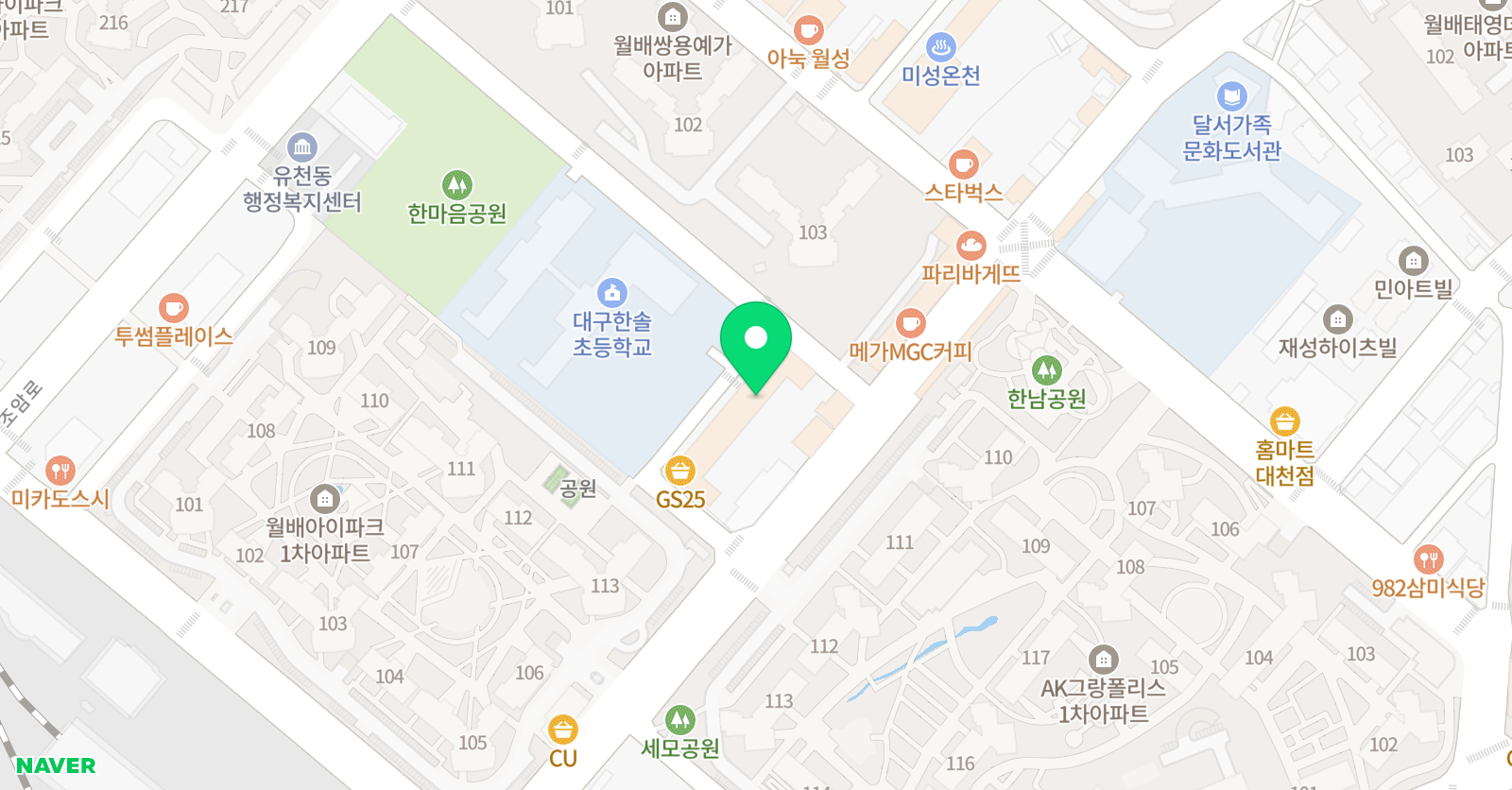 탑 어학원 위치
