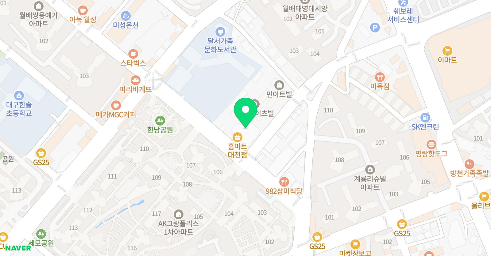 앤서니 미술학원 위치