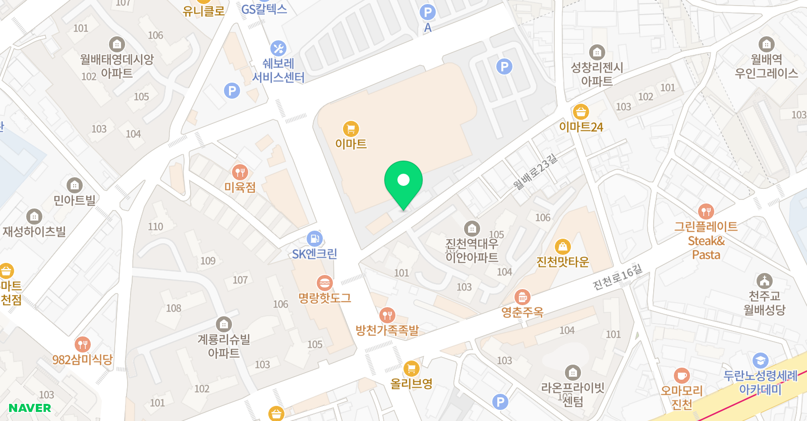 베스트수학교습소 위치