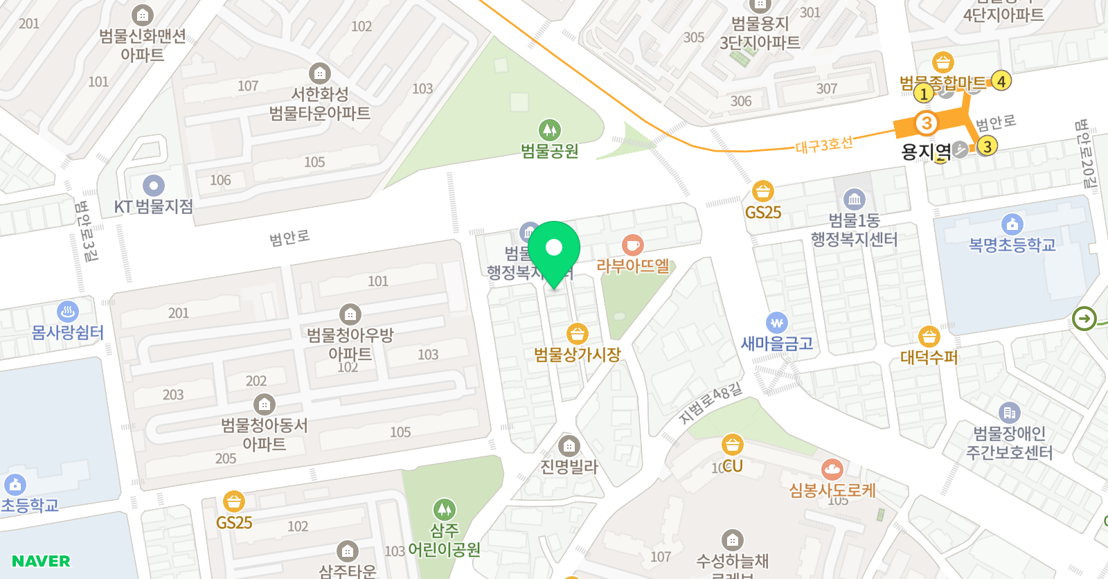 플라톤 독서토론논술 지산범물점 위치
