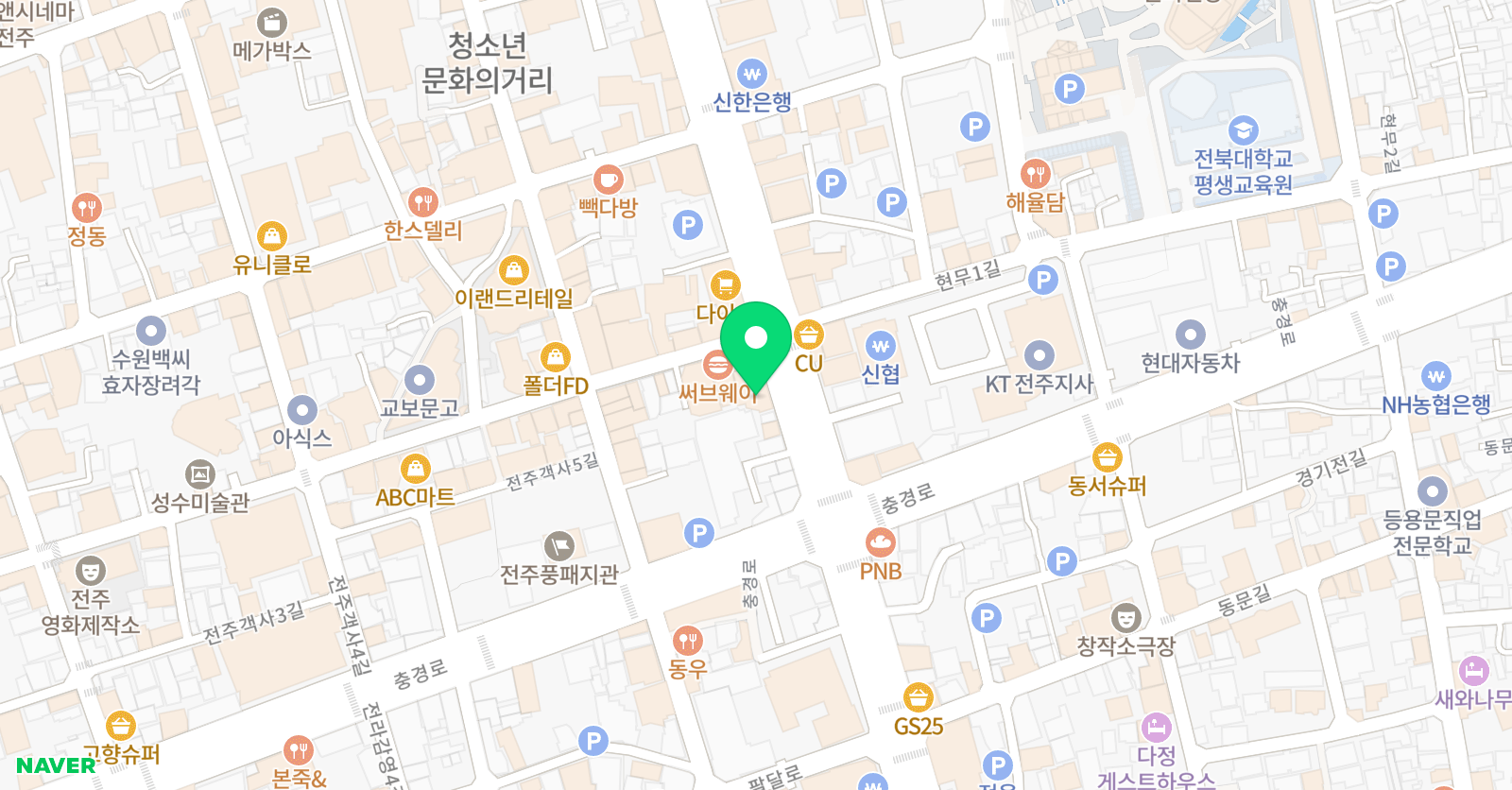 드림 무용학원 위치