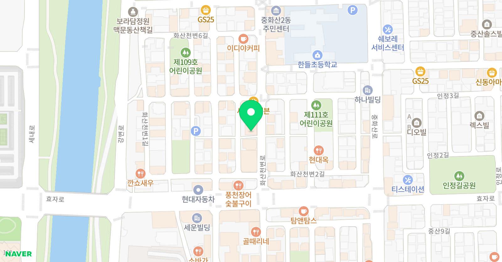 생각하는황소 전주센터 위치