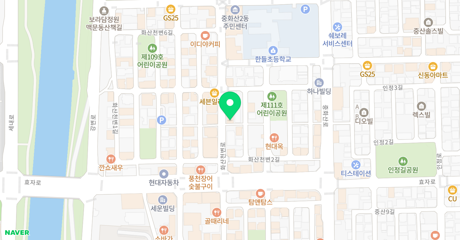 세움 과학전문학원 위치