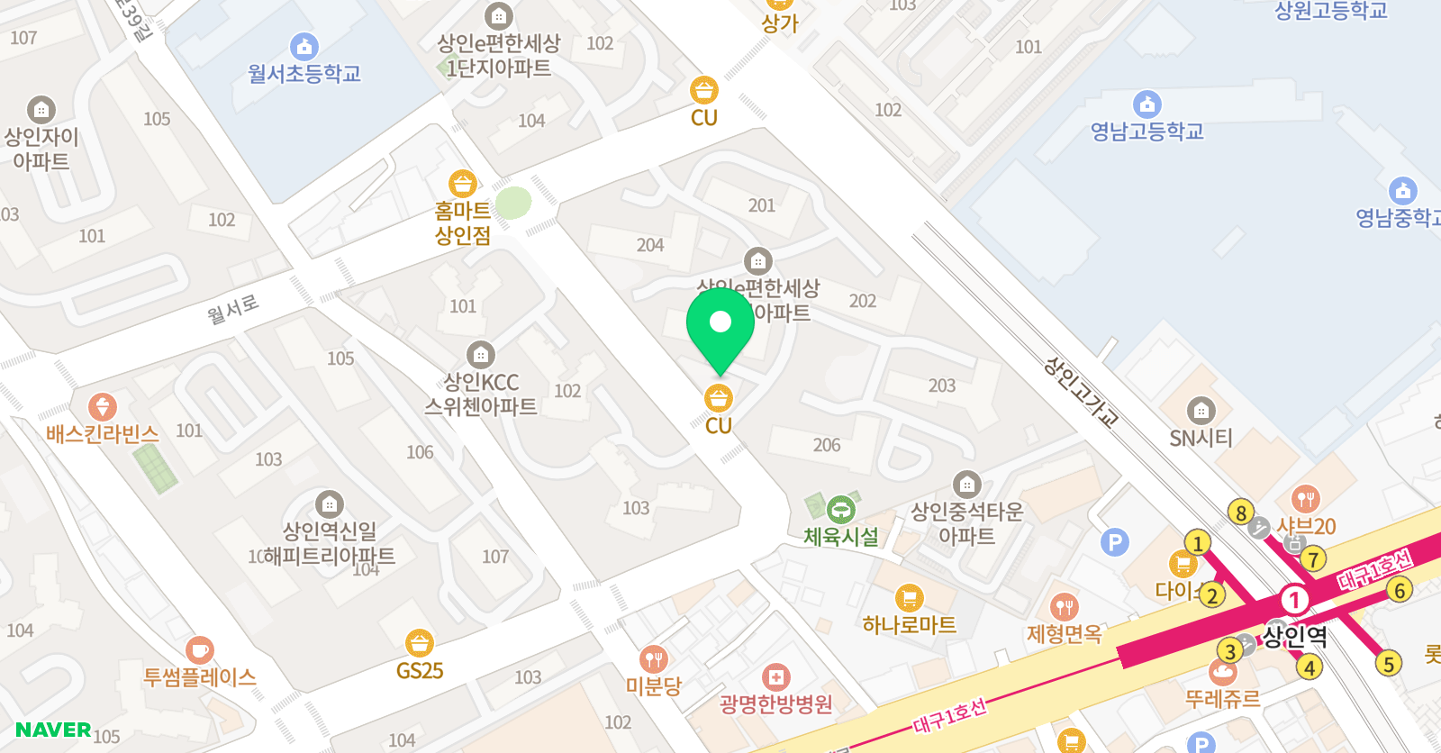 창의옳음 수학교습소 위치