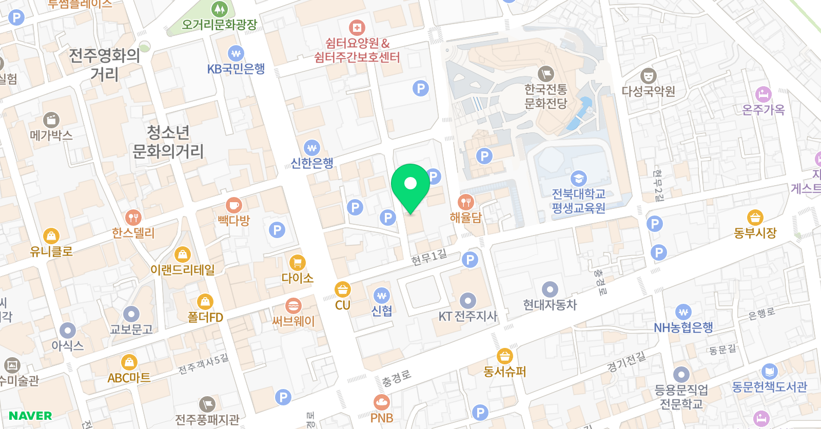 배우다액팅스쿨 학원 위치