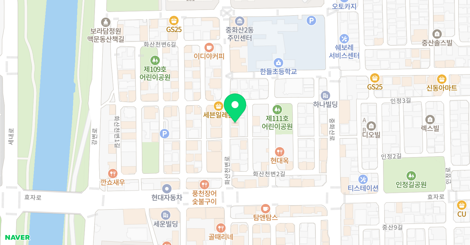 신 수학학원 위치
