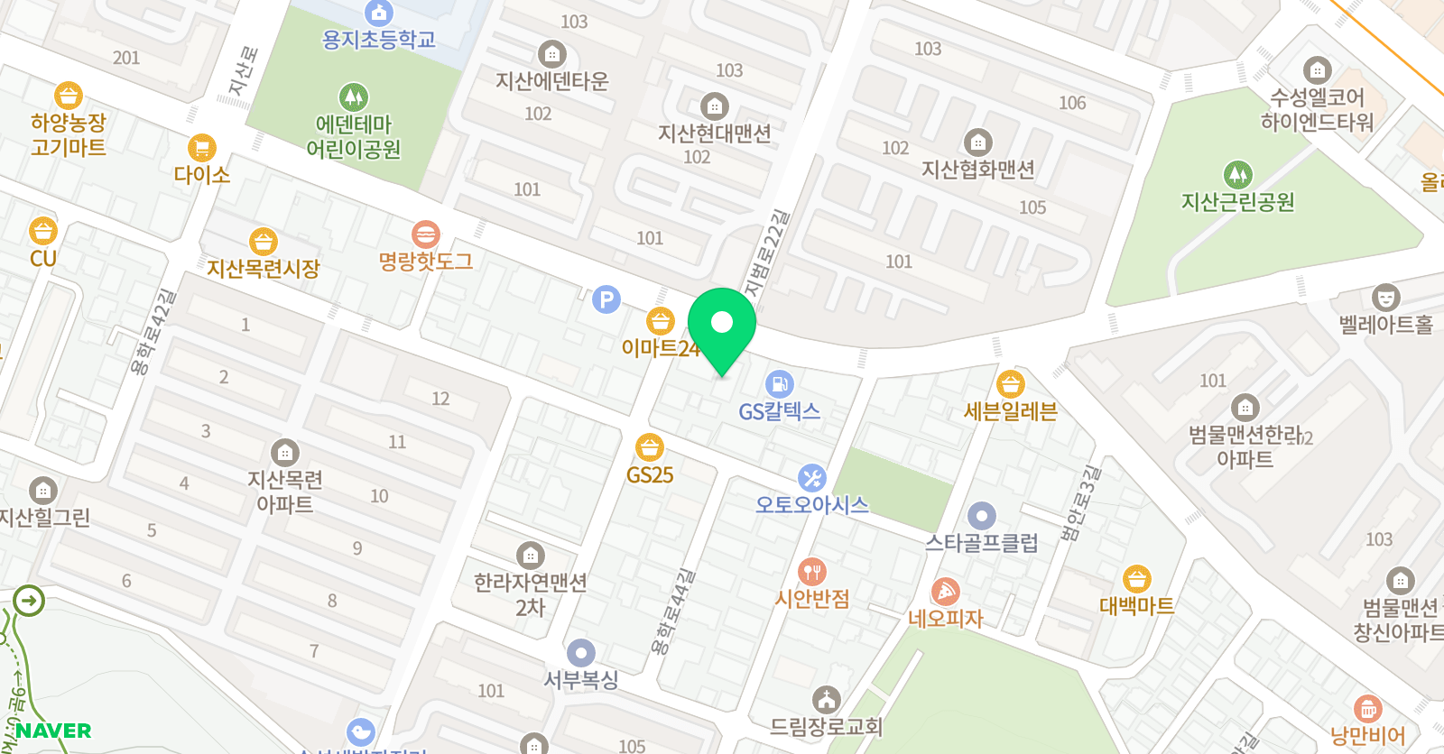 예술in 취미미술학원 위치