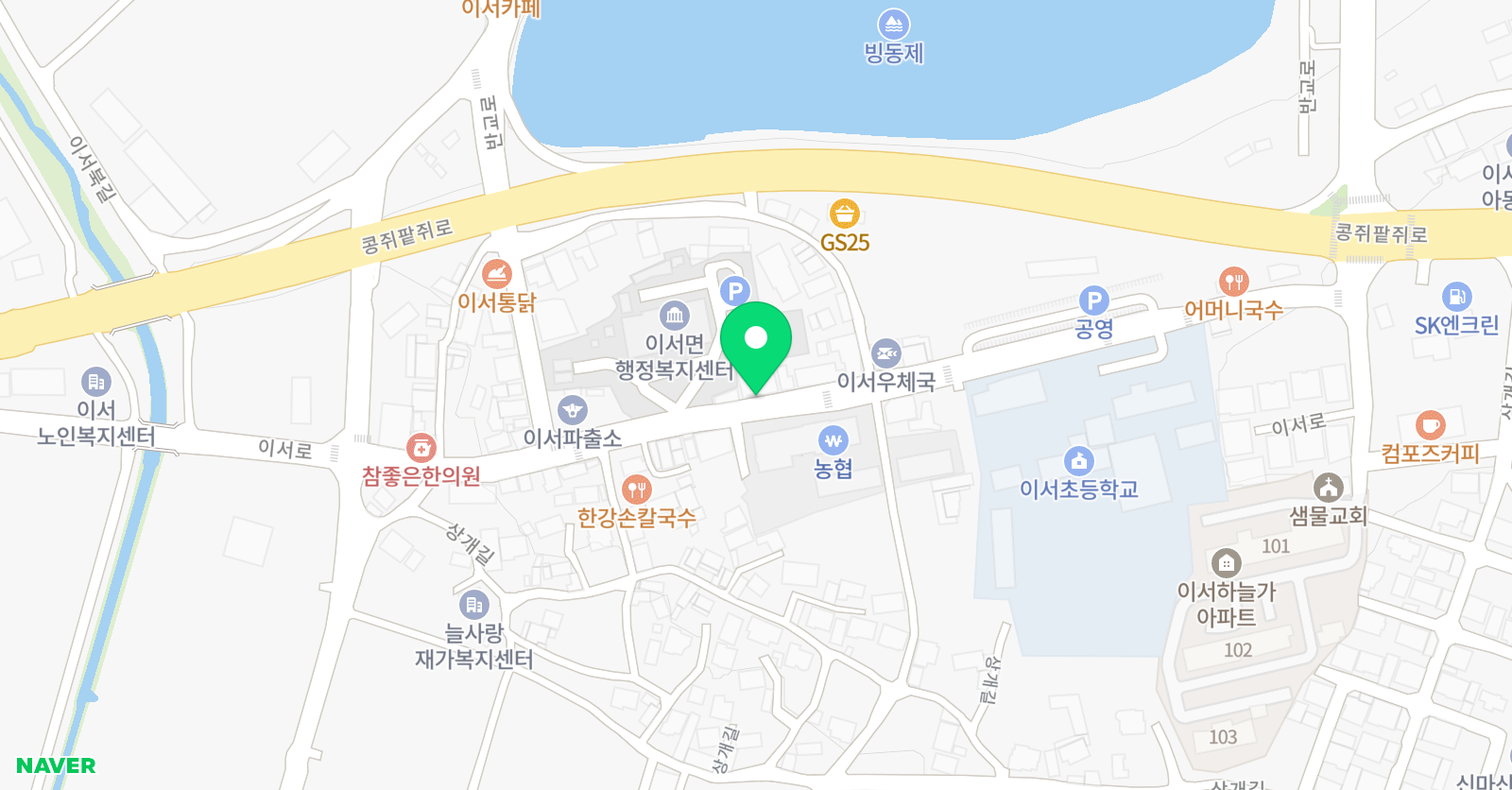 김선생 학원 위치