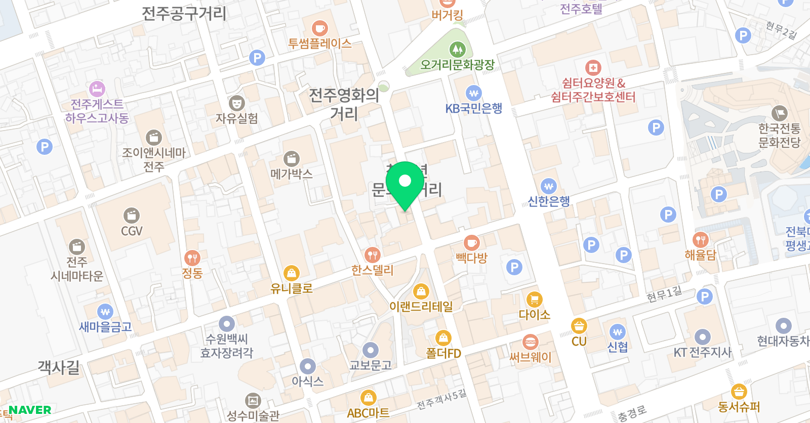 벙커스튜디오 댄스학원 위치