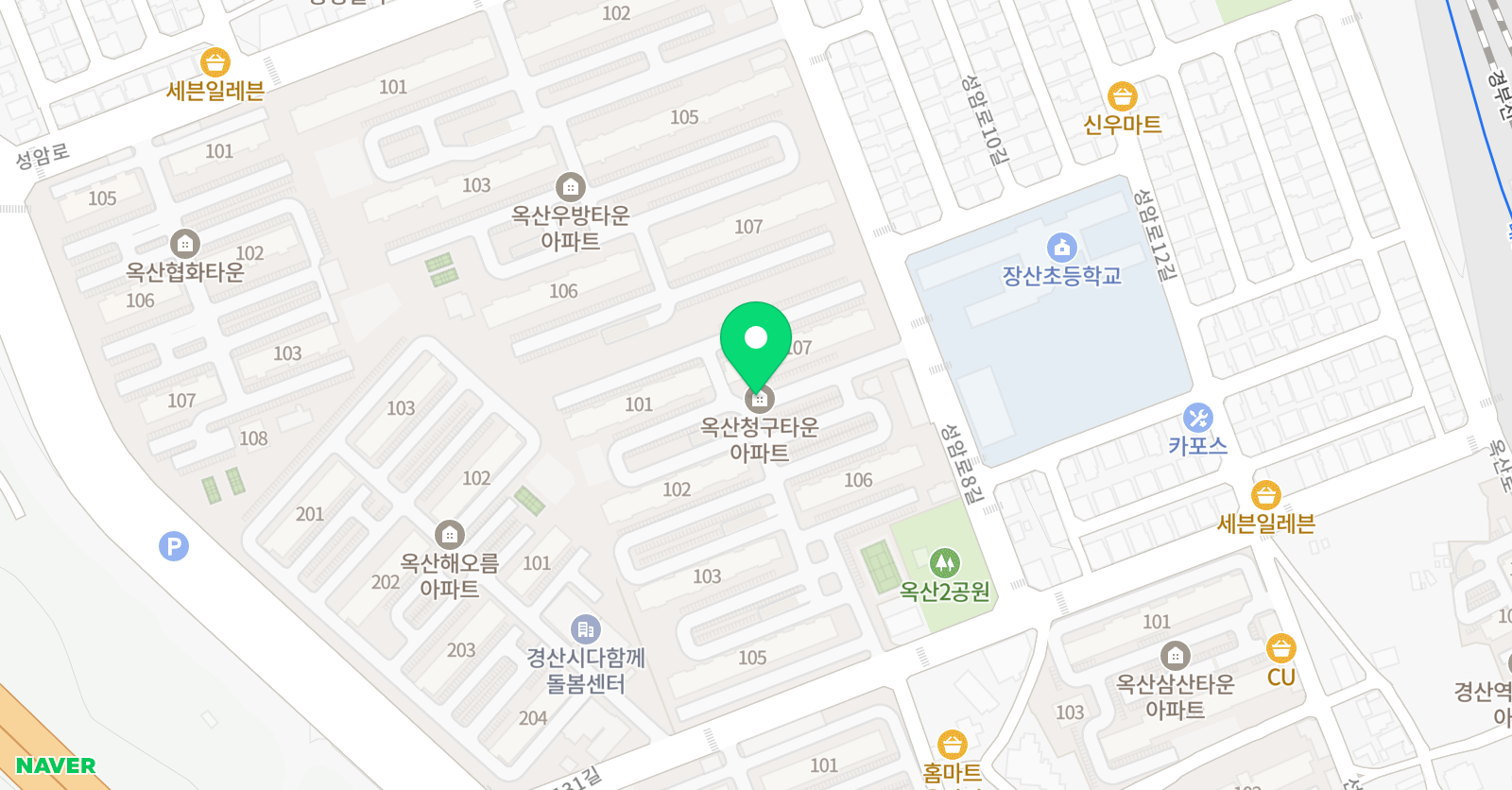 셀파우등생교실 청구해오름교실 위치