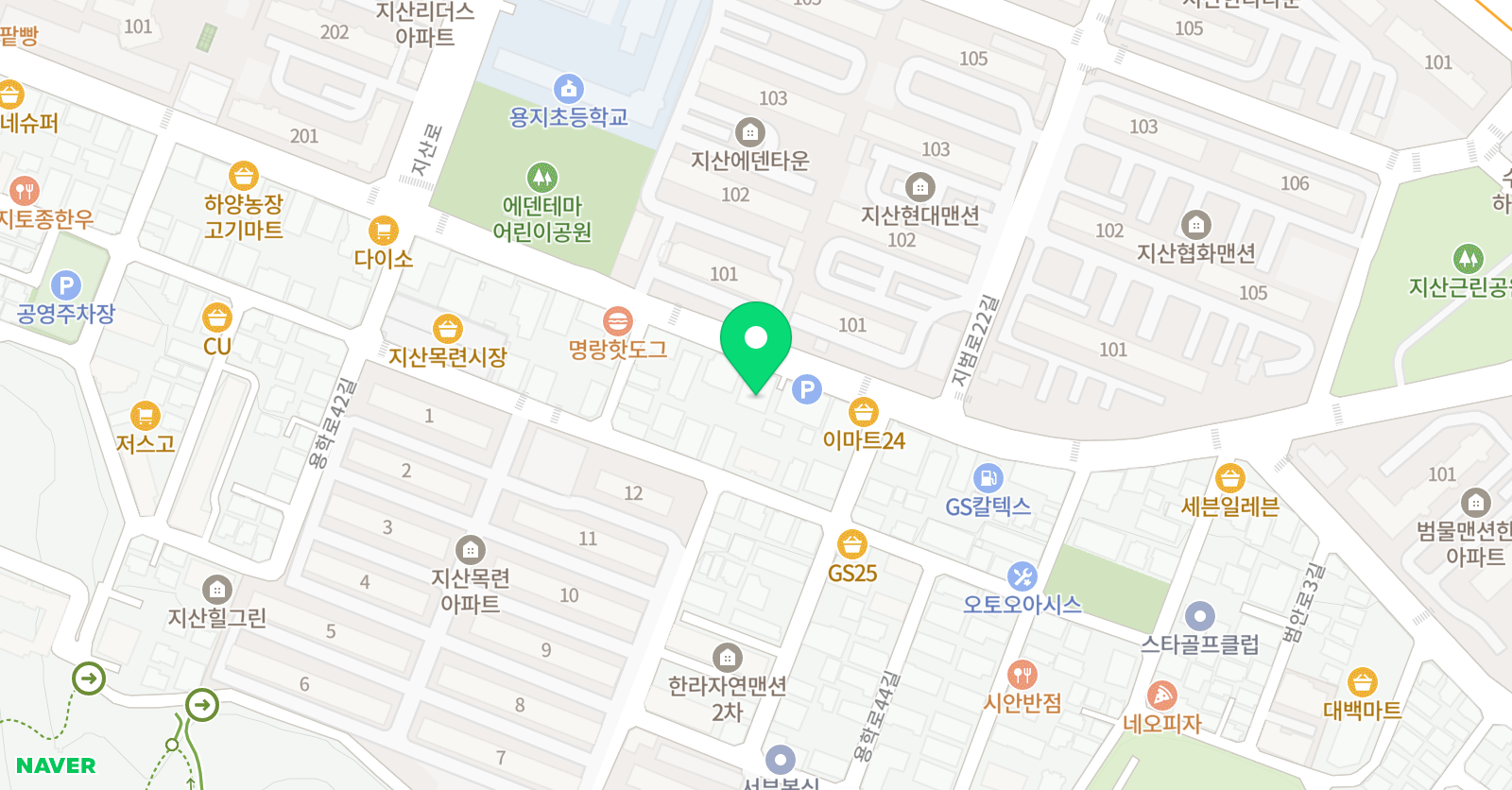 애플 음악학원 위치