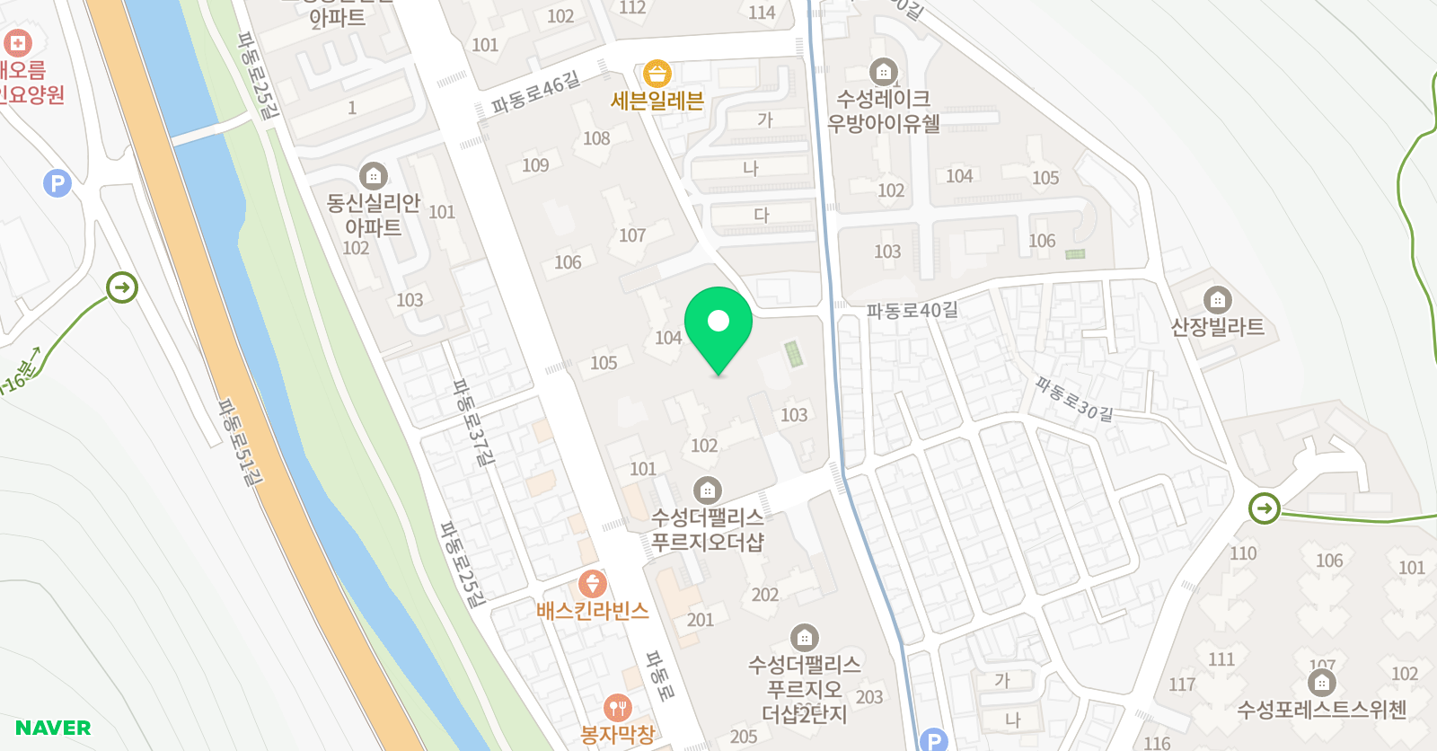 바바키즈아트 미술교습소 위치