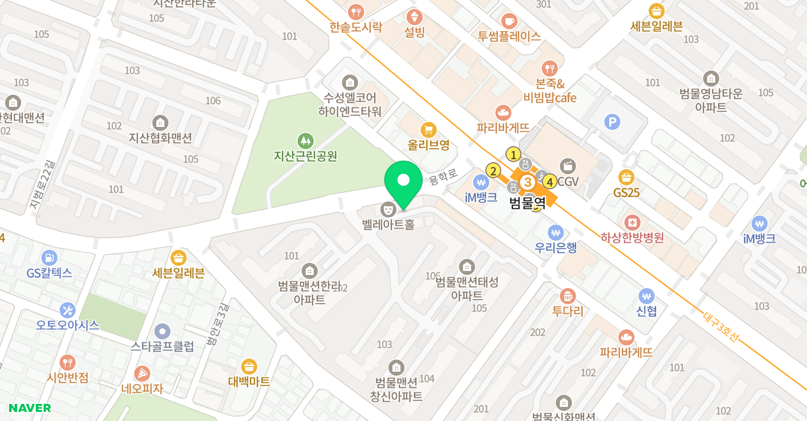 뮤앤피 아노 위치