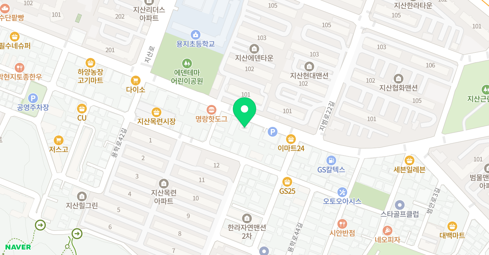 리드인 독서국어학원 위치