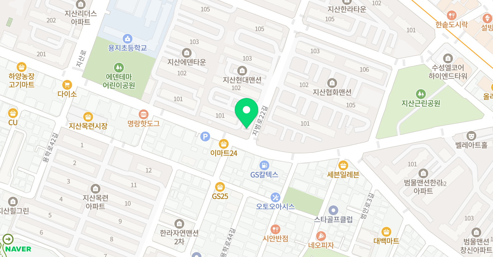 위너 수학학원 위치