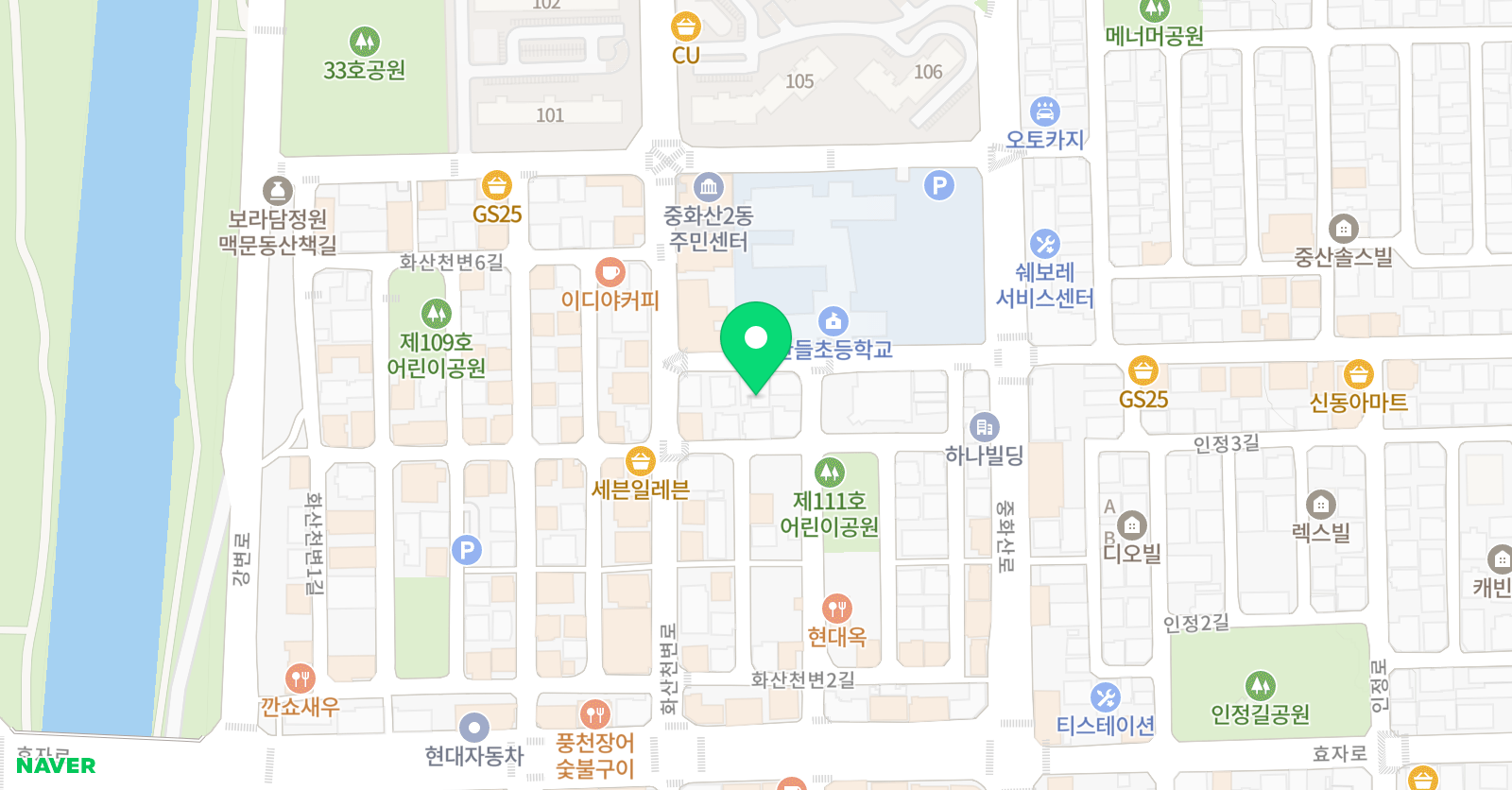 오스카 영어학원 위치