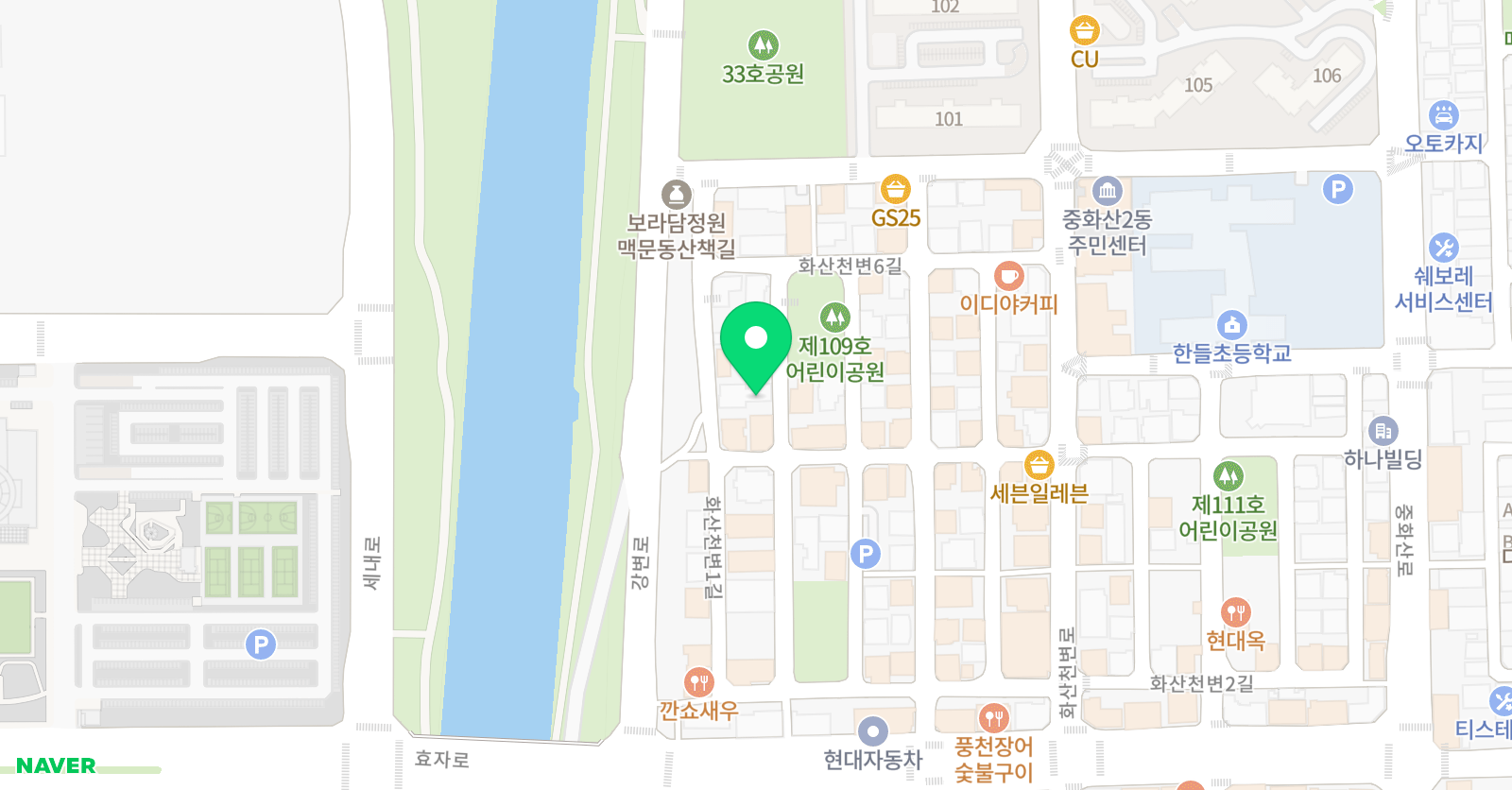 트리니티 어학원 위치