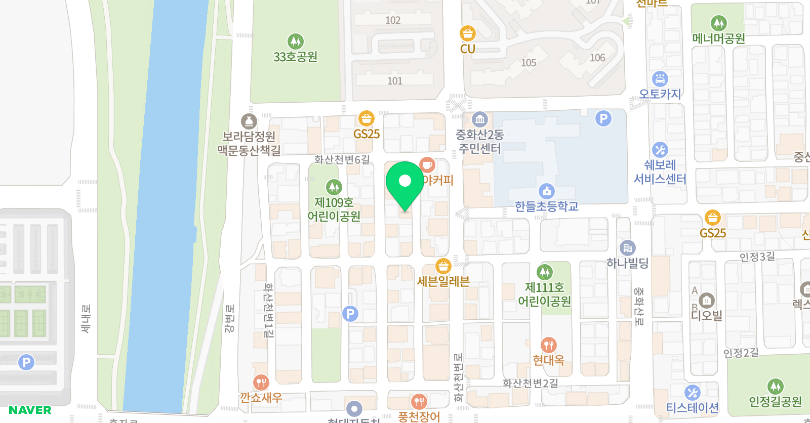 카일하우 위치