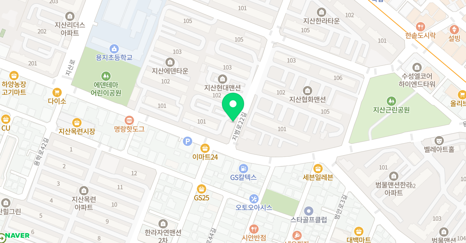 성은 종합학원 위치