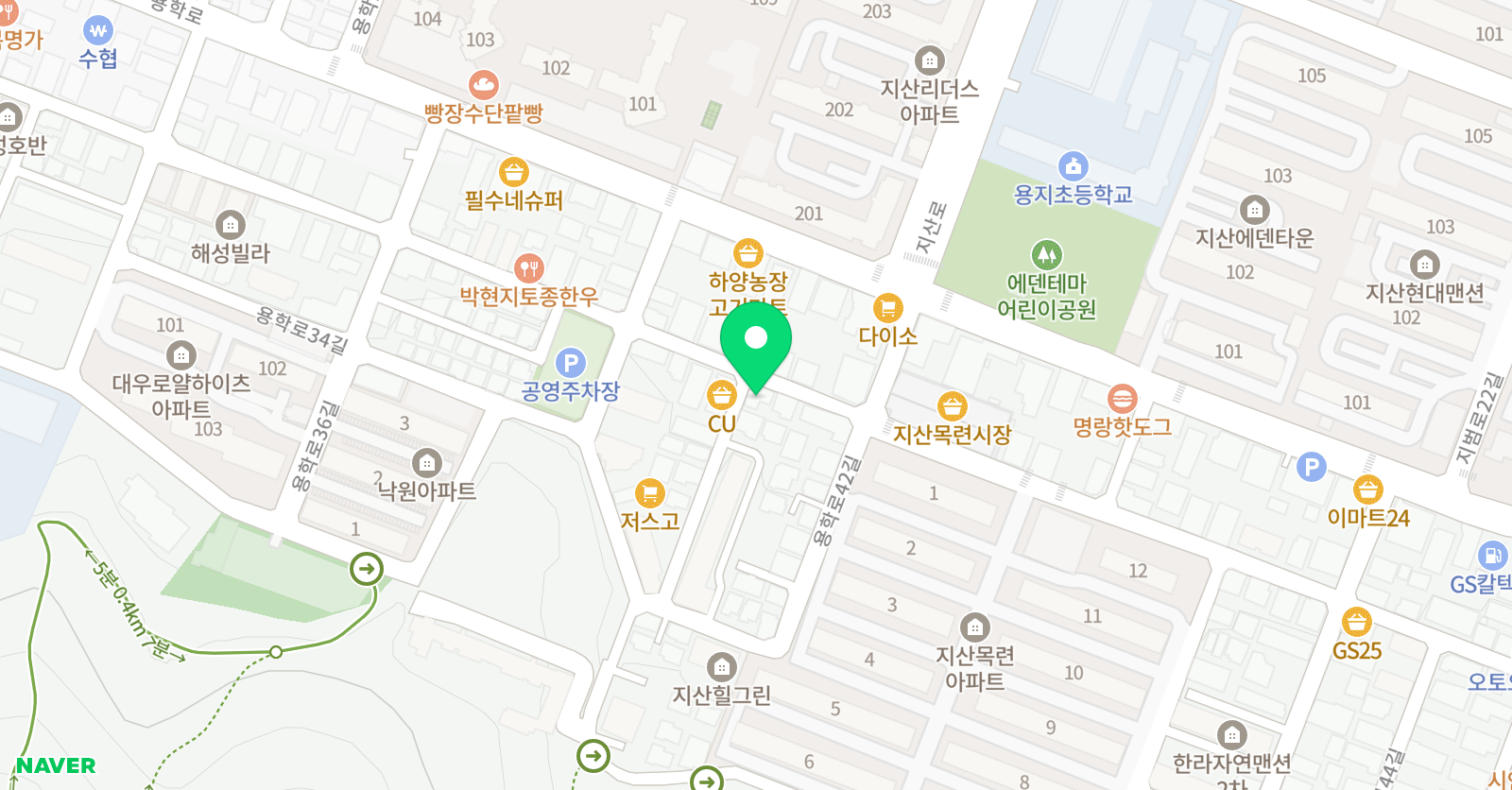 소리향 음악교습소 위치