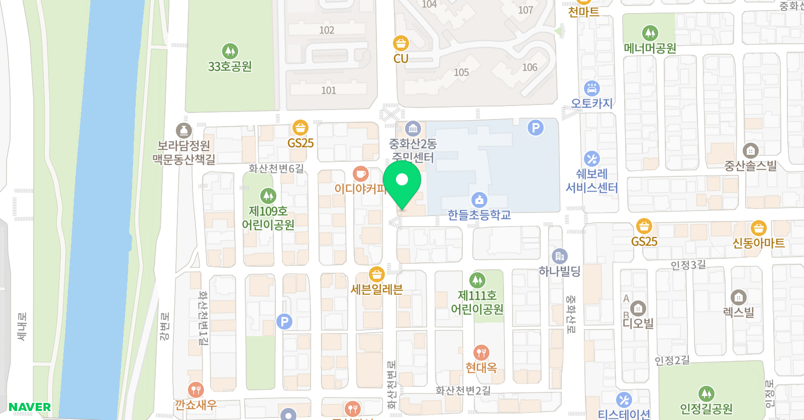 리틀팍스 어학원 전주완산센터 위치