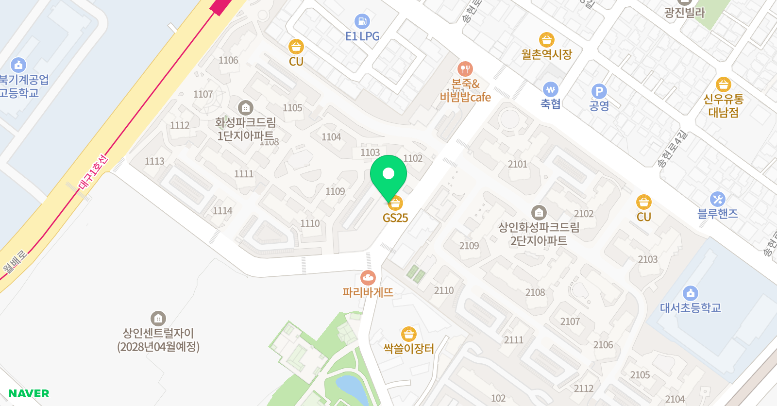 탑브레인 수학과학전문학원 위치